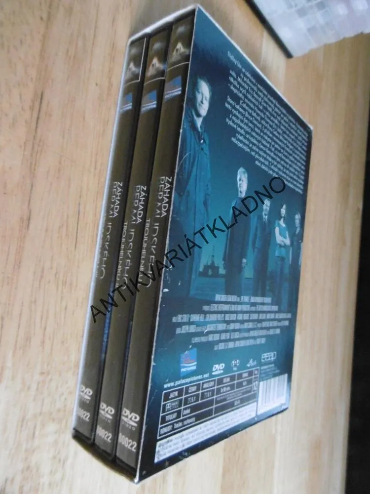 ZÁHADA BERMUDSKÉHO TROJÚHELNÍKU, 1-3, DVD FILM
