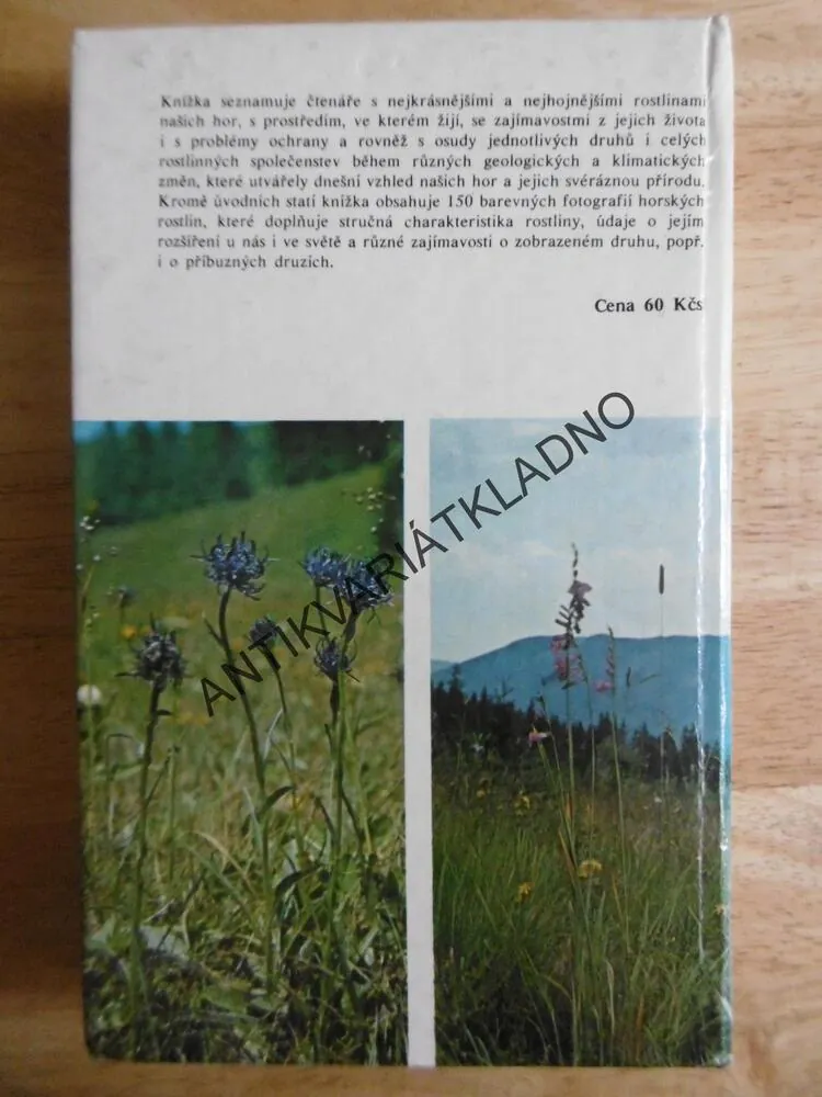HORSKÉ ROSTLINY VE FOTOGRAFII, ČIHAŘ, KOVANDA, **an