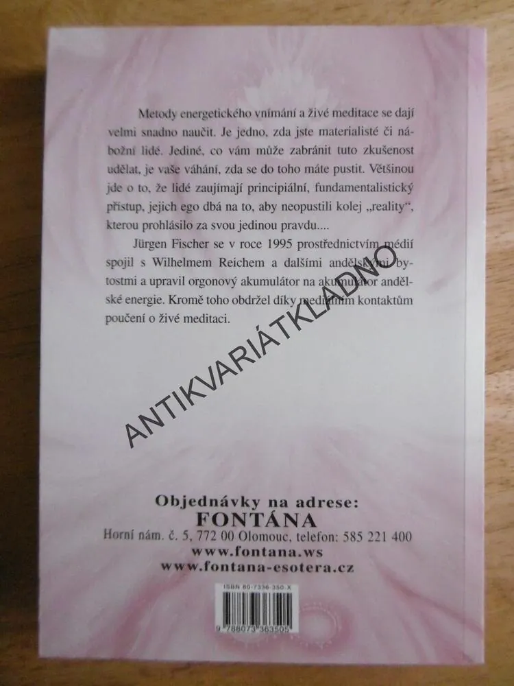 KURZ ŽIVÉ MEDITACE S POMOCÍ ANDĚLŮ, JAK VSTOUPIT DO DUCHOVNÍHO SVĚTA, JÜRGEN FISCHER