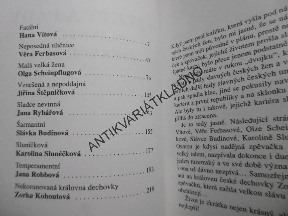 VZLETY A PÁDY SLAVNÝCH ČESKÝCH ŽEN, ROBERT ROHÁL, **an