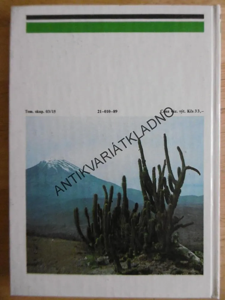 KAKTUSY V PŘÍRODĚ, JAN ŘÍHA, RUDOLF ŠUBÍK, **an