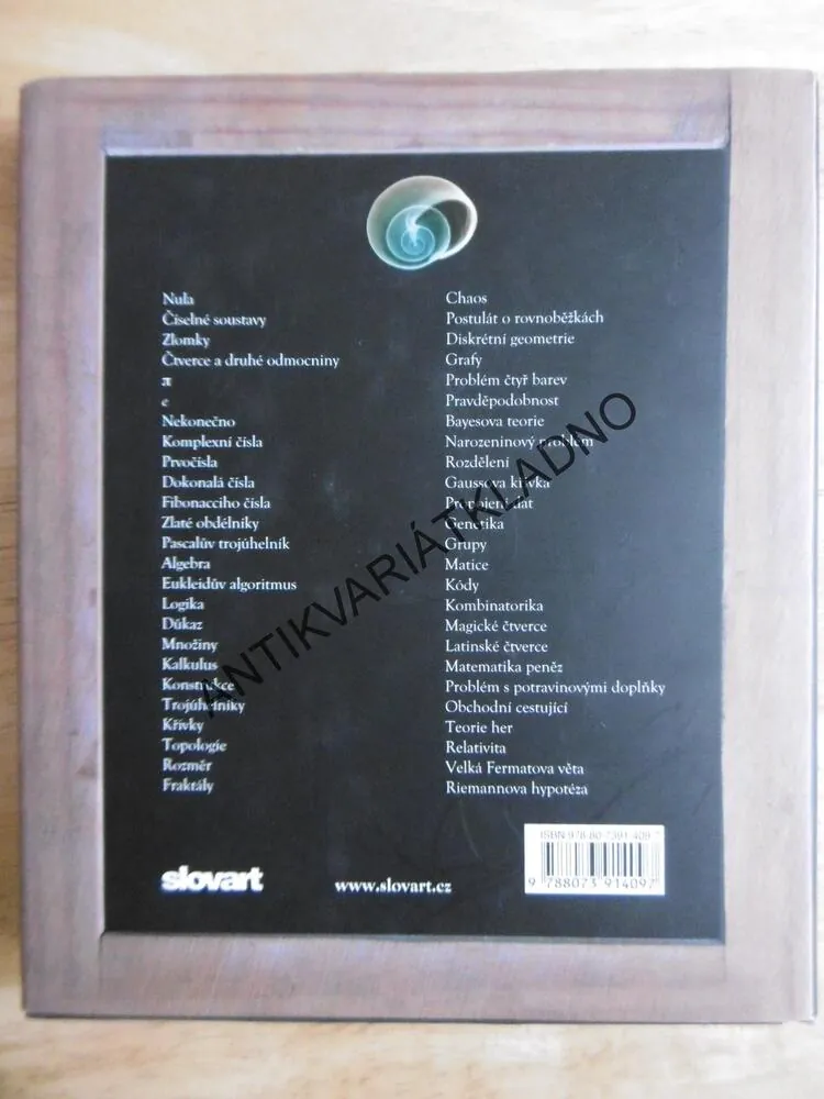 MATEMATIKA 50 MYŠLENEK, KTERÉ MUSÍTE ZNÁT, TONY CRILLY, 