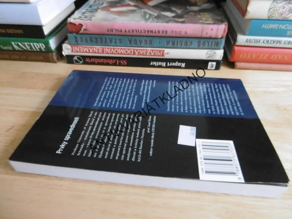 PRVKY SPRAVEDLNOSTI, DAVID SCHMIDTZ, FILOSOFIE,