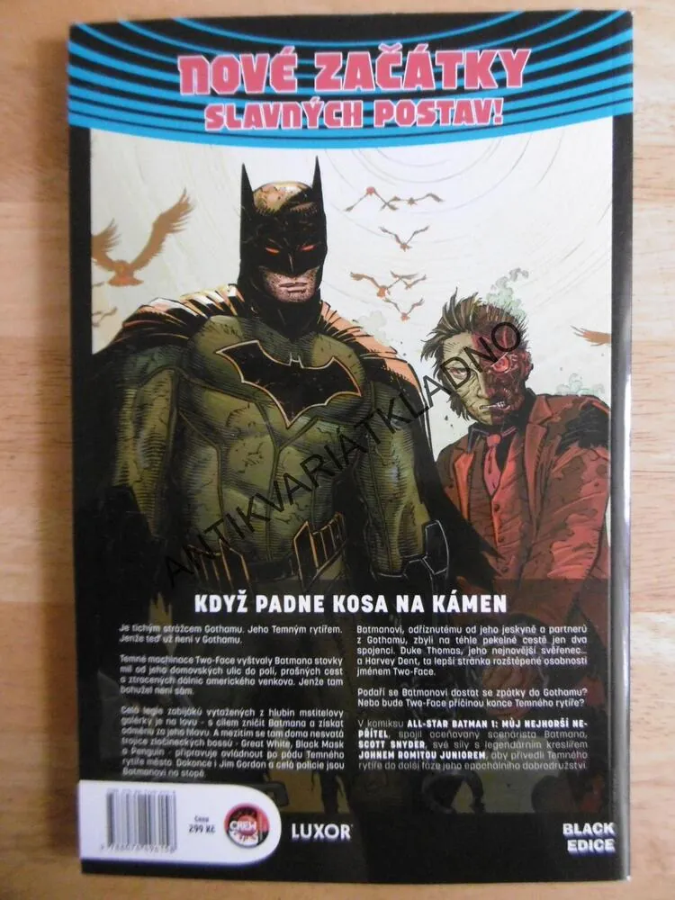 BATMAN, ALL STAR, MŮJ NEJHORŠÍ NEPŘÍTEL, KOMIKS DC COMICS, **an