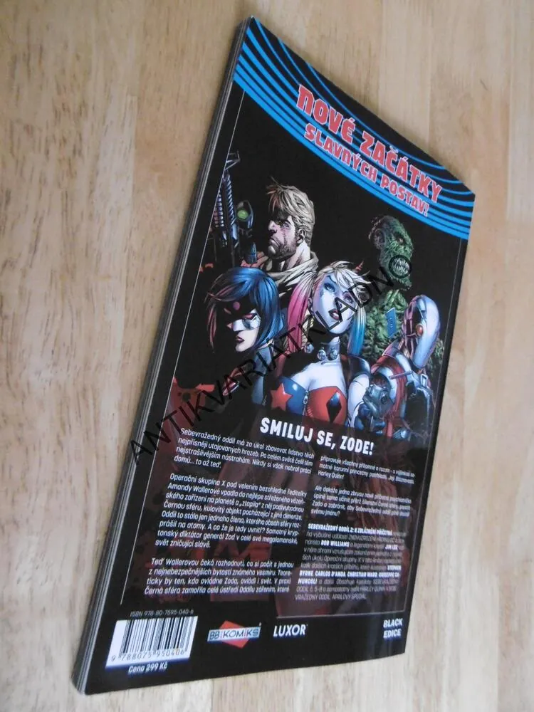 SEBEVRAŽEDNÝ ODDÍL, K ZBLÁZNĚNÍ PŘÍČETNÁ, KOMIKS DC COMICS, **an