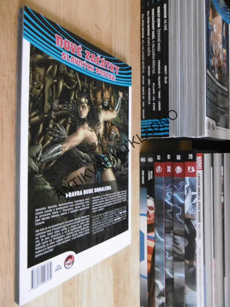 WONDER WOMAN, LŽI, KOMIKS DC COMICS, **an