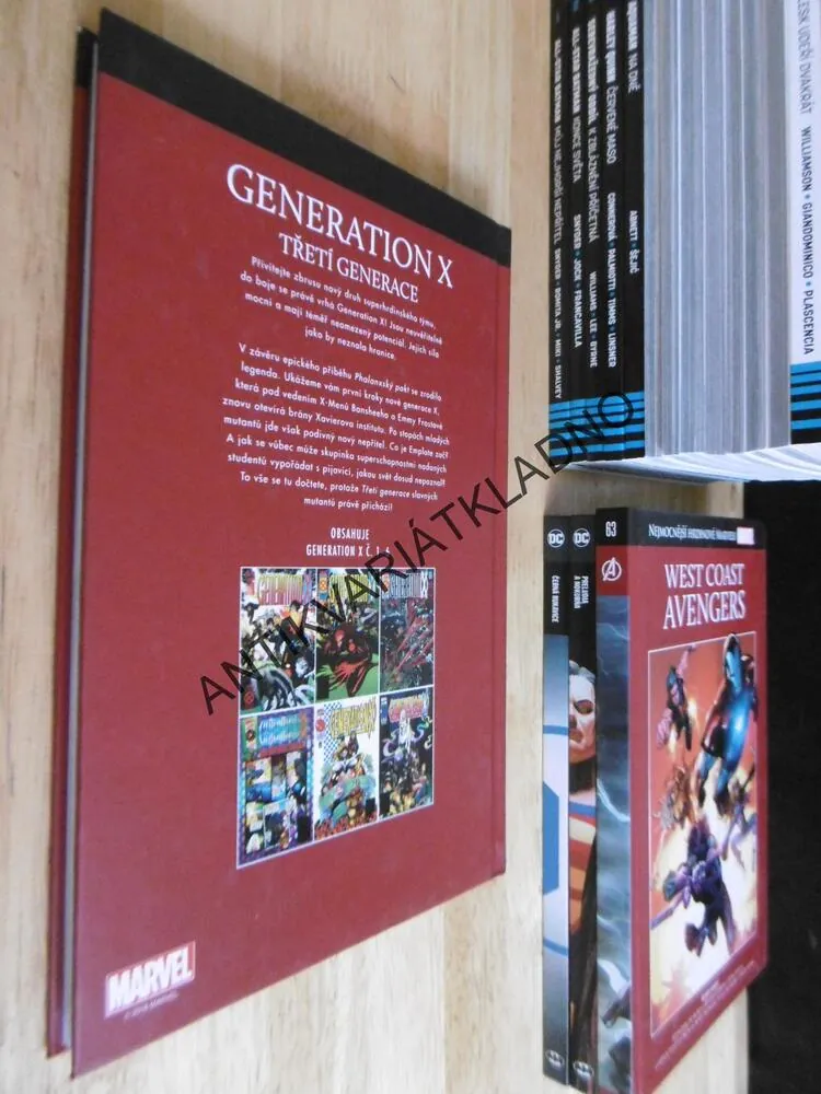 GENERATION X, KOMIKS MARVEL 61., **an