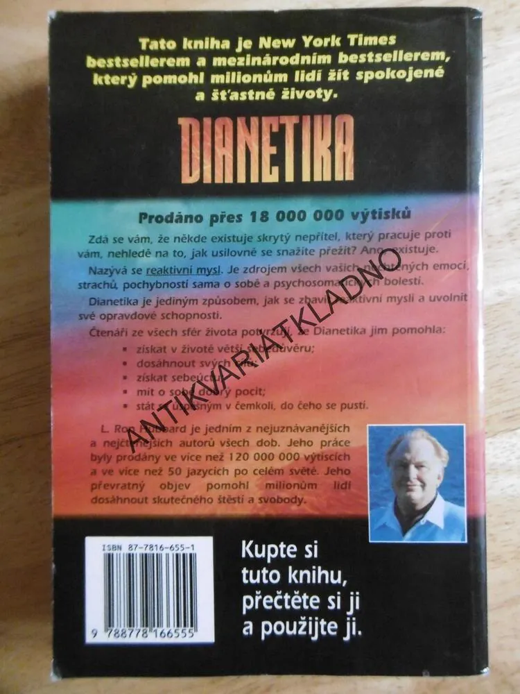 DIANETIKA, MODERNÍ VĚDA O DUŠENÍM ZDRAVÍ, HUBBARD, **an