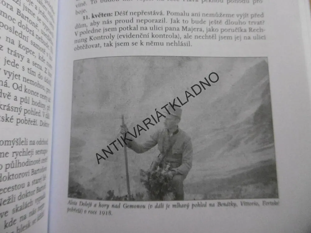 VÁLEČNÉ ZÁPISKY Z PRVNÍ SVĚTOVÉ VÁLKY VOJÍNA DOLEJŠE Z NOVÉHO STRAŠECÍ, DOLEJŠ, **an