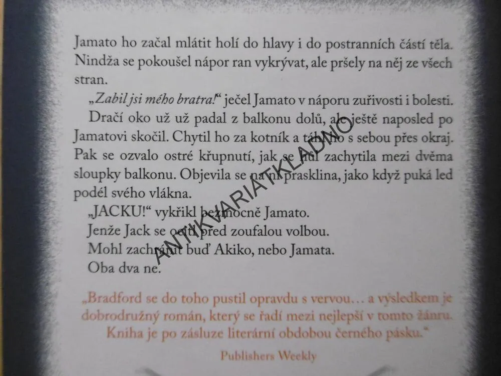 MLADÝ SAMURAJ, 3., CESTA DRAKA, CHRIS BRADFORD, **an