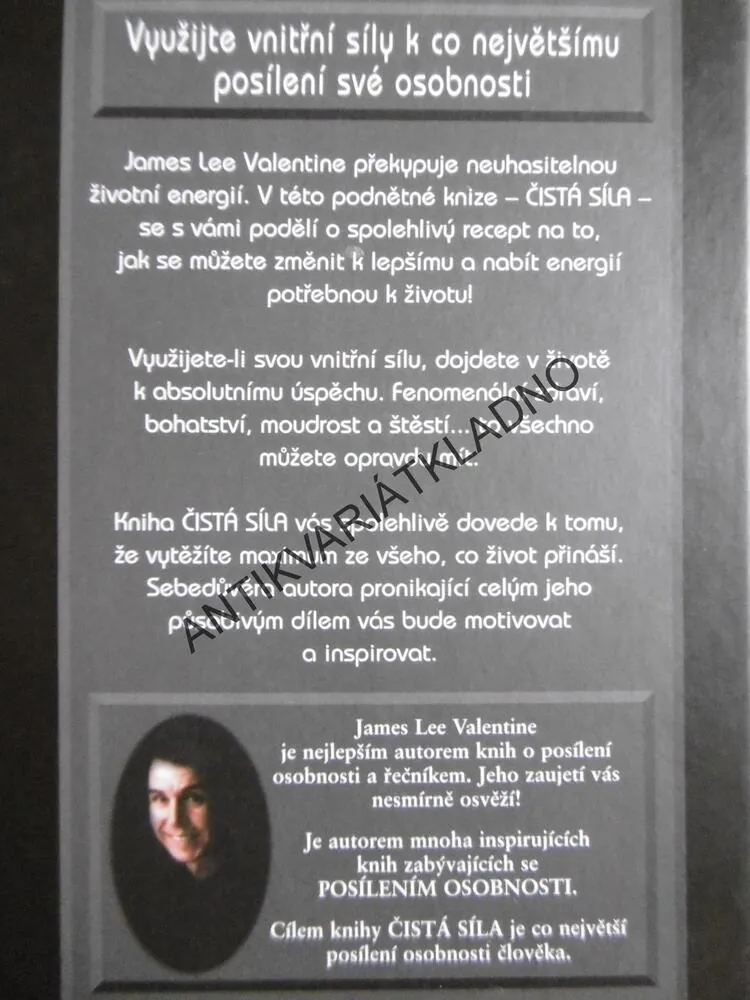 ČISTÁ SÍLA, JAMES LEE VALENTINE