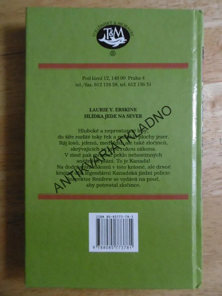 HLÍDKA JEDE NA SEVER, LAURIE Y. ERSKINE, ZDENĚK BURIAN, S PUŠKOU A LASEM, **an