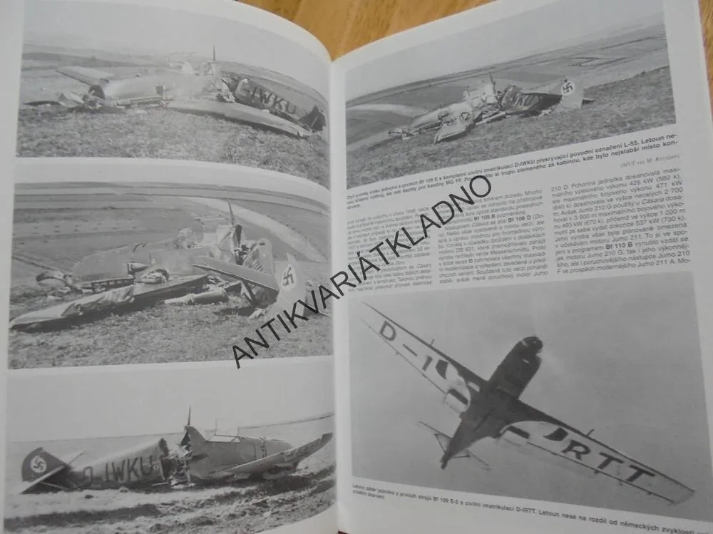 MONOGRAFIE MESSERSCHMITT BF 10,1. LETADLO,LETECTVÍ
