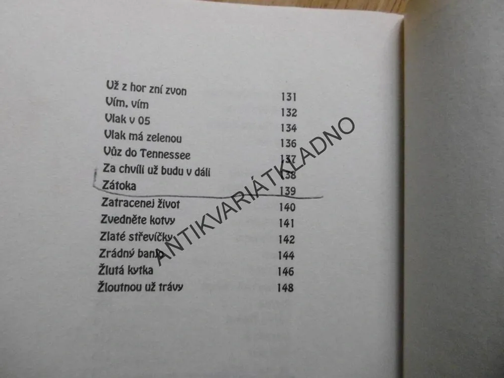 COUNTRY ZPĚVNÍK 1., NOTY, TEXTY,AKORDY, **an