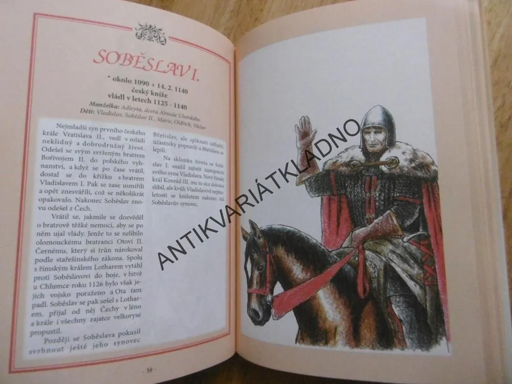 ČEŠTÍ PANOVNÍCI V KOSTCE, KNÍŽATA, KRÁLOVÉ, PREZIDENTI, **an
