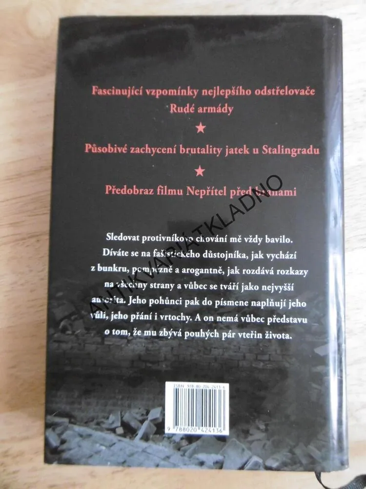 ZÁPISKY ODSTŘELOVAČE, VASILIJ G. ZAJCEV, **an