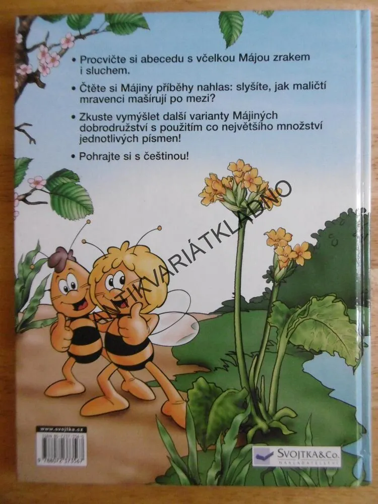 ABECEDA S VČELKOU MÁJOU, VČELKA MÁJA, **an