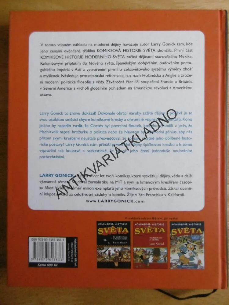 KOMIKSOVÁ HISTORIE MODERNÍHO SVĚTA ,LARRY GONICK, KOMIKS, **an