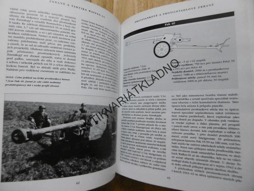 SS ZBRANĚ A TAKTIKA WAFFEN-SS, STEPHEN HART, **an