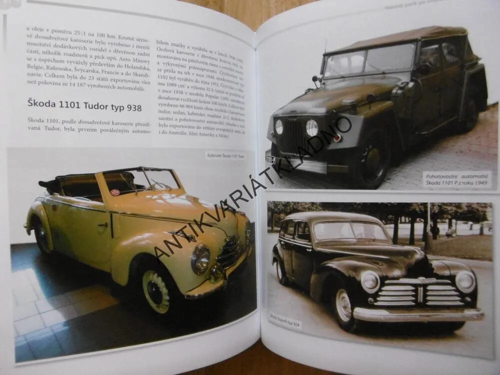 DVĚ STOLETÍ ČESKÝCH AUTOMOBILŮ, MARIÁN ŠUMAN-HREBLAY, HISTORIE VÝROBY OSOBNÍVHA SPORTOVNÍCH VOZIDEL OD 1815, **an