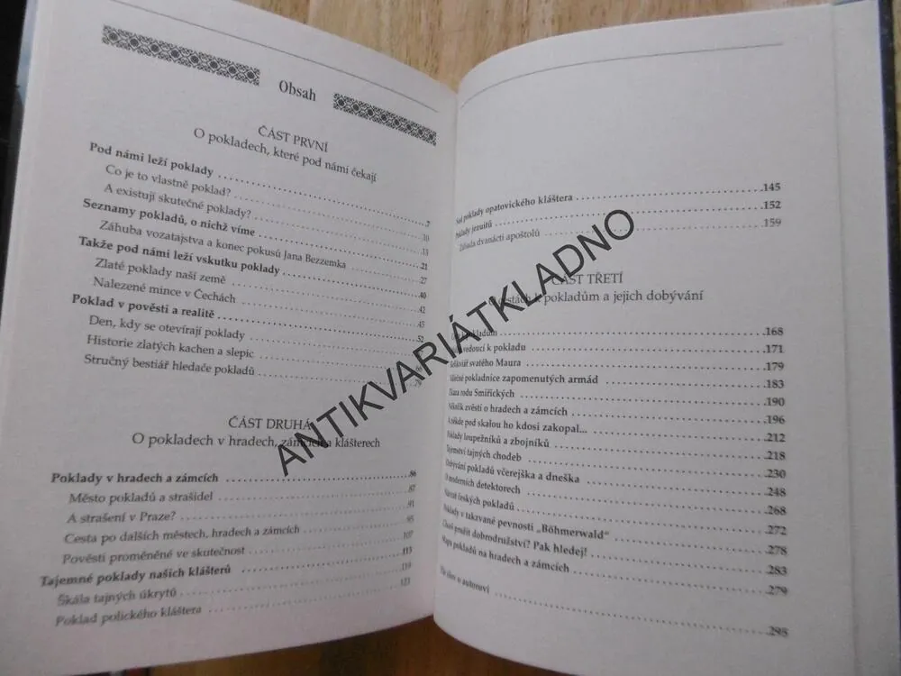 TAJEMSTVÍ POKLADŮ, SLAVOMÍR RAVIK, **an