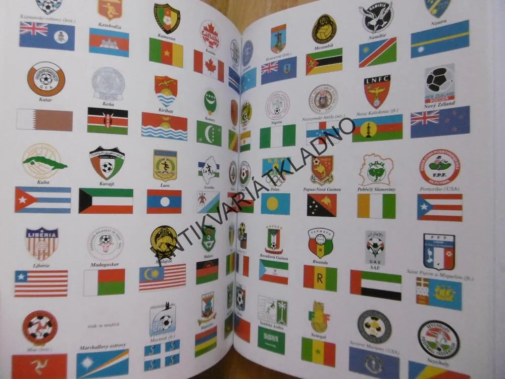 PRVNÍ FOTBALOVÝ ATLAS SVĚTA, FOTBAL, SPORT, **an