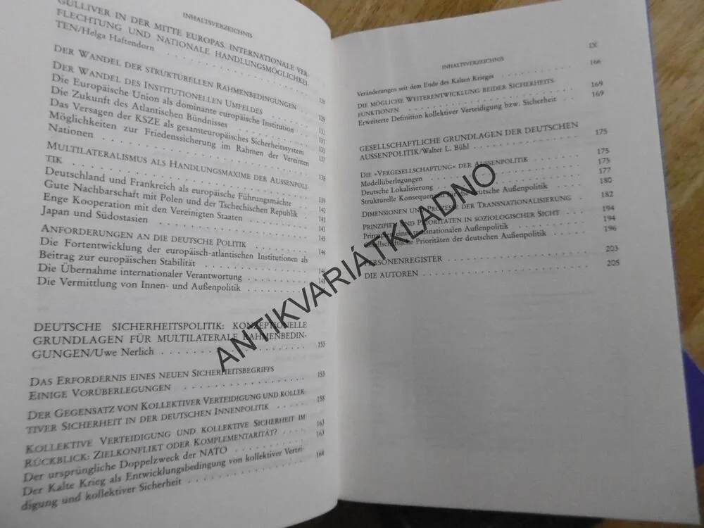 DEUTSCHLANDS NEUE AUSSENPOLITIK, 1-4, KARL KAISER UND HANNS W.MAULL, NĚMECKY