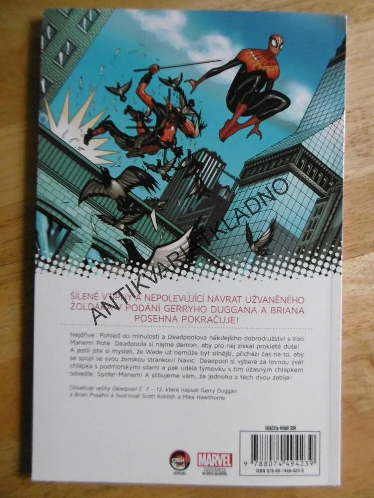 DEADPOOL, LOVEC DUŠÍ, KOMIKS MARVEL, **an