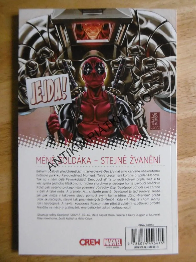 DEADPOOL, OSA, KOMIKS MARVEL 7., **an