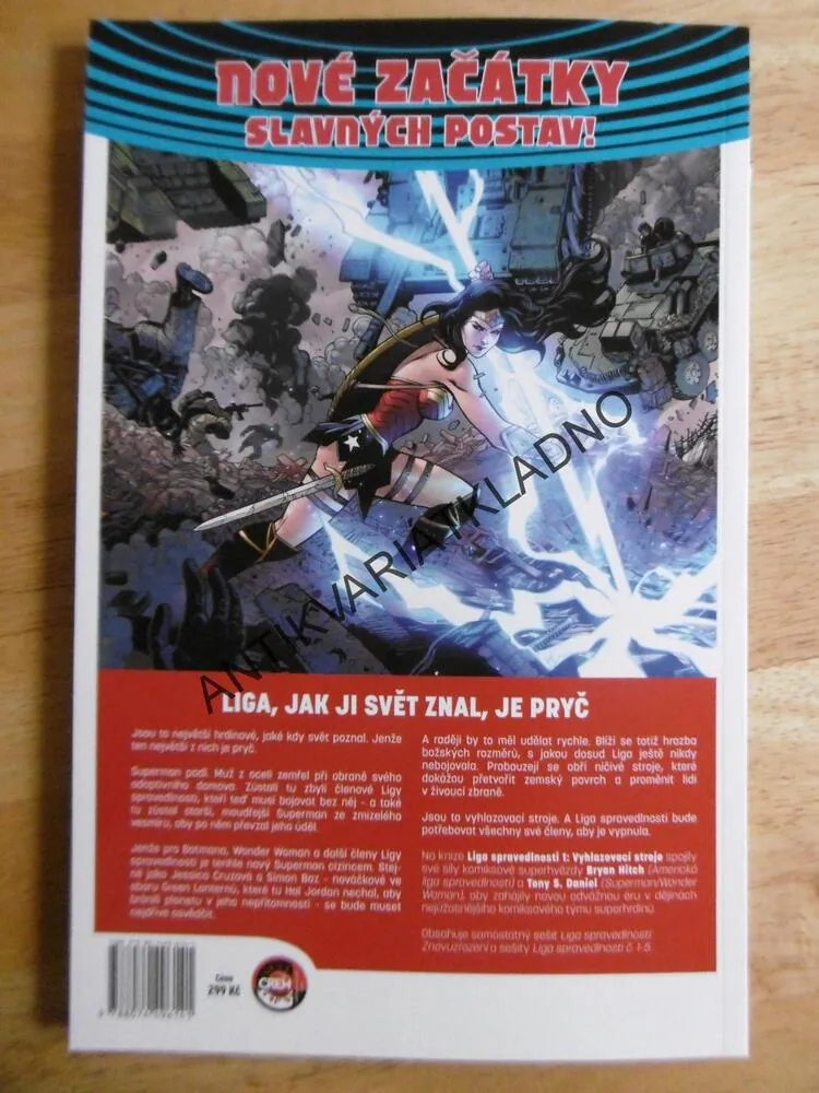 LIGA SPRAVEDLNOSTI, VYHLAZOVACÍ STROJE, KOMIKS DC, CREW 1., **an