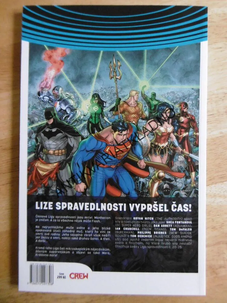 LIGA SPRAVEDLNOSTI, NEKONEČNO, KOMIKS DC, CREW 4., **an