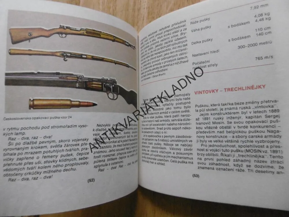 PUŠKA, ZBRAŇ VOJÁKŮ, LOVCŮ A SPORTOVCŮ, VLADIMÍR ROGL, **an