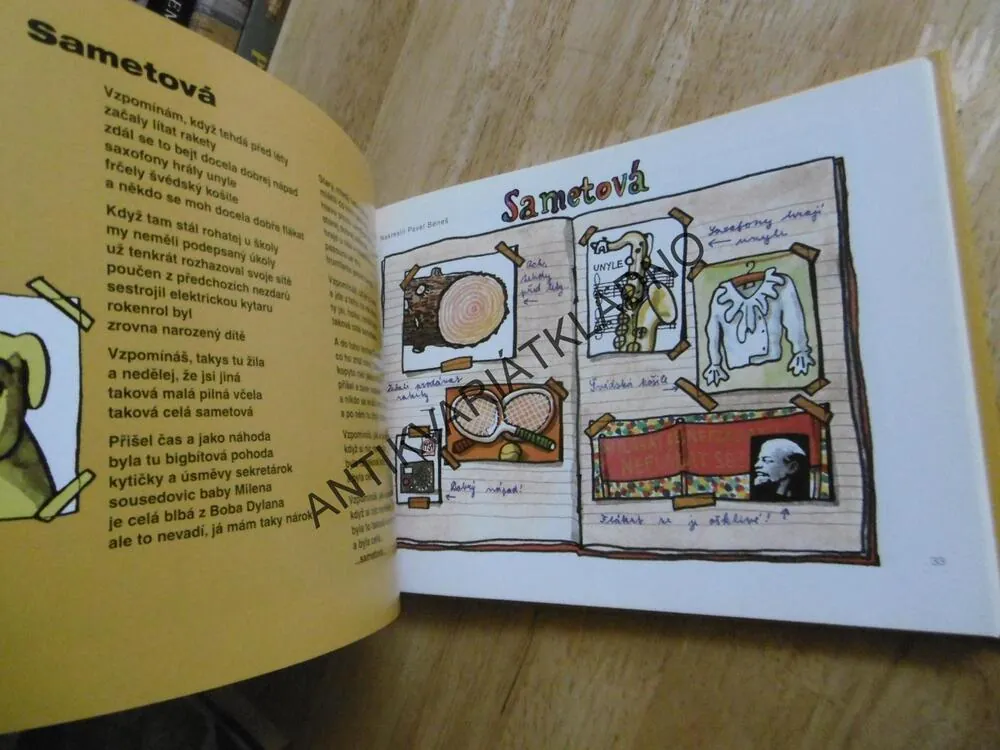 PSÍ KNÍŽKA, ŽLUTÝ PES V OBRAZECH!, 30 LET ŽLUTÉHO PSA, **an