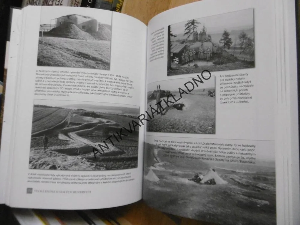 VELKÁ KNIHA O MALÝCH BUNKRECH, ČESKOSLOVENSKÉ LEHKÉ OPEVNĚNÍ 1936-1938, SVOBODA, LAKOSIL, ČERMÁK **an