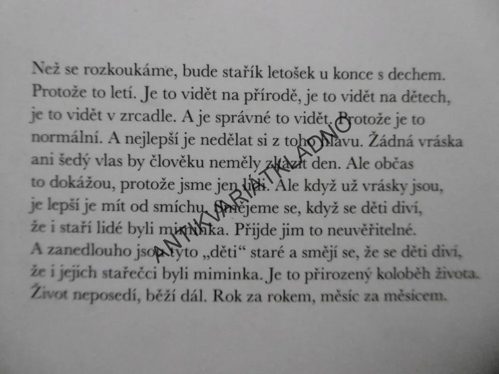 NEPOSEDNÉ FEJETONY, TEREZA CIMBURKOVÁ - VĚNOVÁNÍ A AUTOGRAM AUTORKY, **an