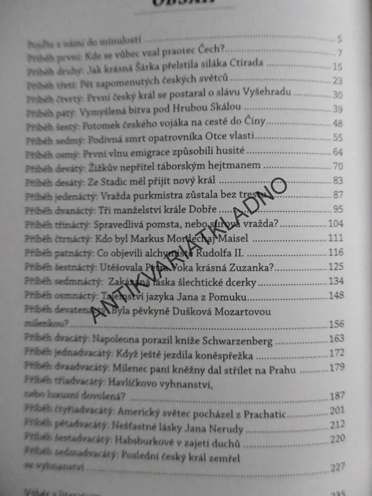 TAJEMNÉ STRÁNKY ČESKÝCH DĚJIN, JAN BAUER, **an