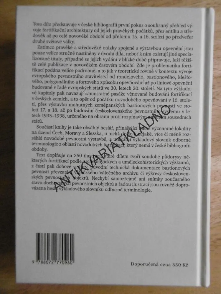 PEVNOSTI A OPEVNĚNÍ V ČECHÁCH, NA MORAVĚ A VE SLEZSKU, KUPKA, **an