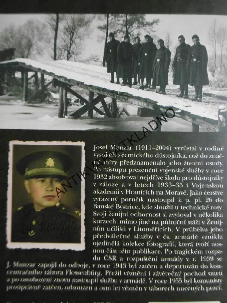 PORUČÍK OD ŽENISTŮ, JOSEF MUNZAR, **an