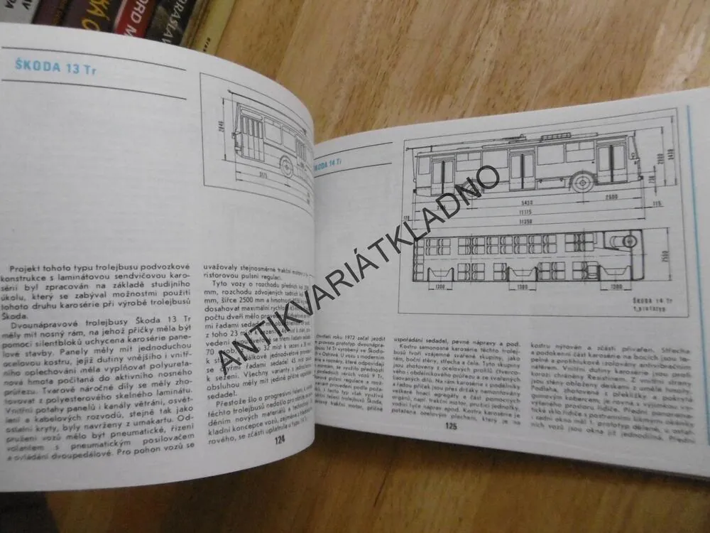 ATLAS TROLEJBUSŮ, MHD, AUTOBUS, HOLUB, VYCHODIL, ČERMÁK, **an
