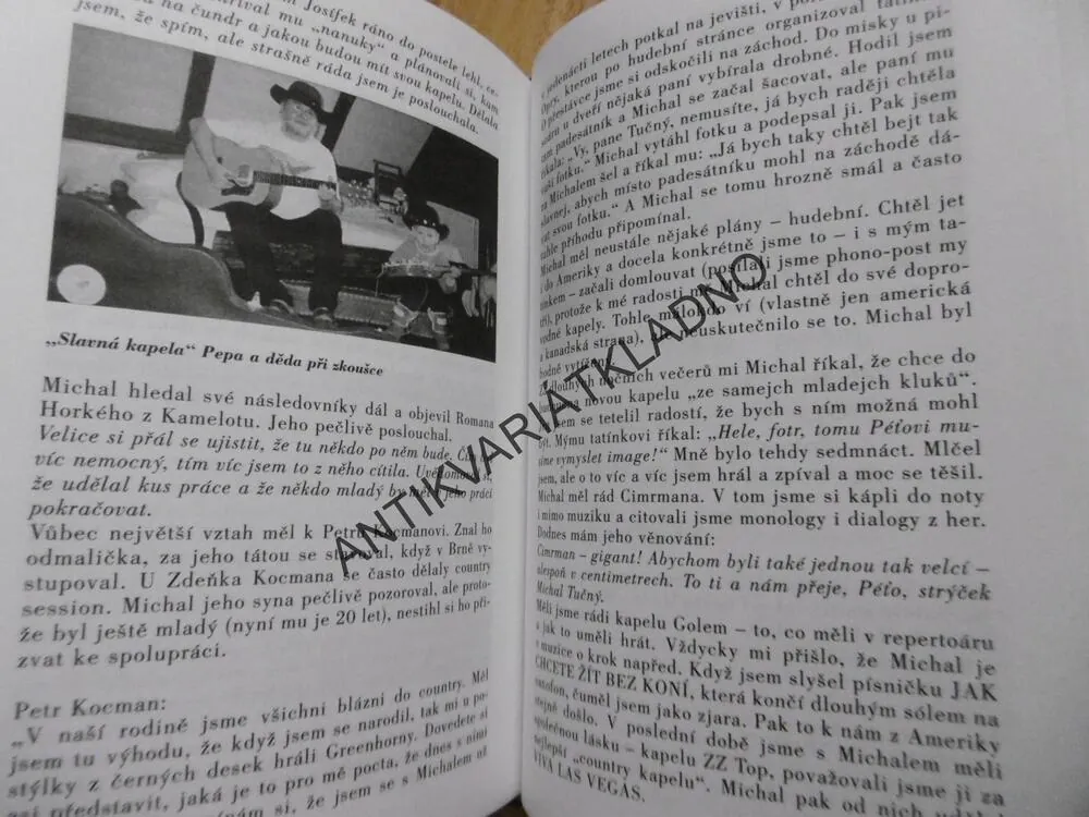 MICHAL TUČNÝ, A VZPOMÍNKY TY NEMŮŽEŠ SI ZOUT, MARTA NOVOTNÁ, ROSTISLAV SARVAŠ, **an