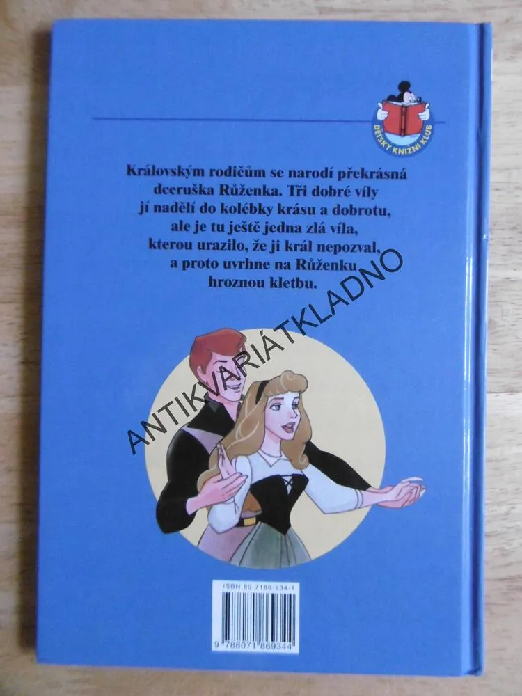 ŠÍPKOVÁ RŮŽENKA, WALT DISNEY, **an