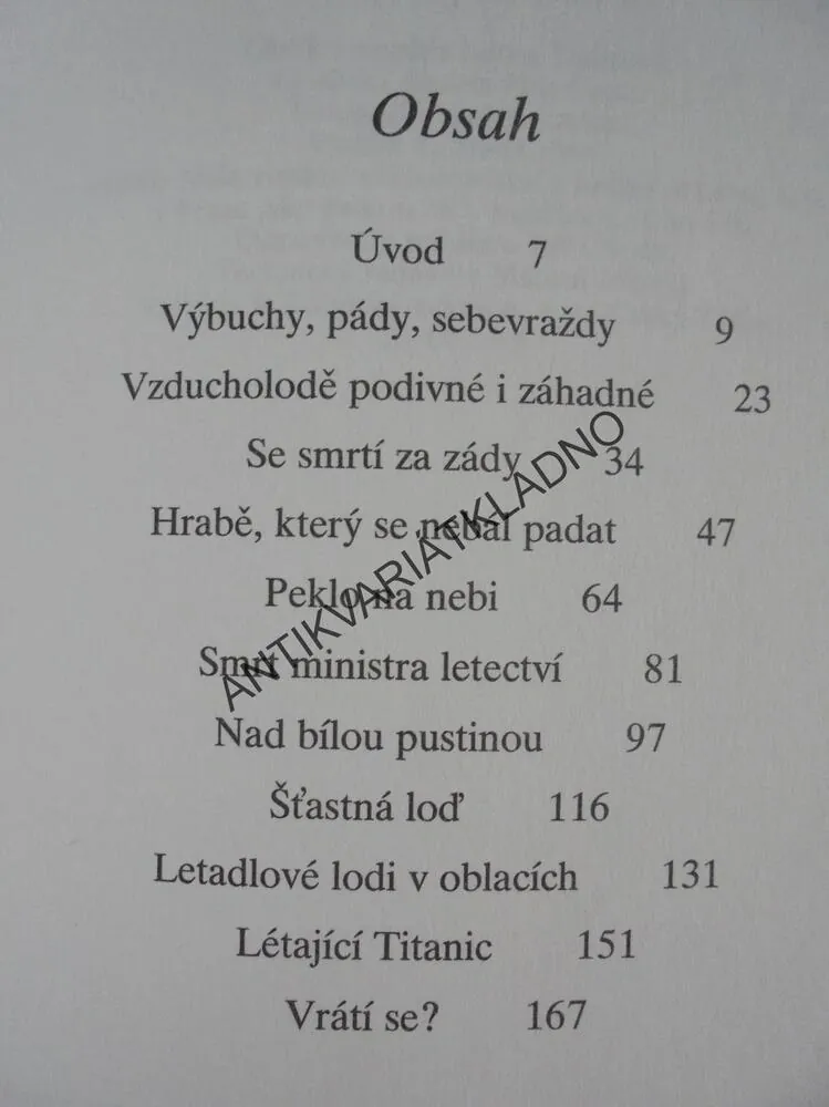 SMRT VZDUŠNÝCH OBRŮ, JAN NOVÁK, LETECTVÍ, **an