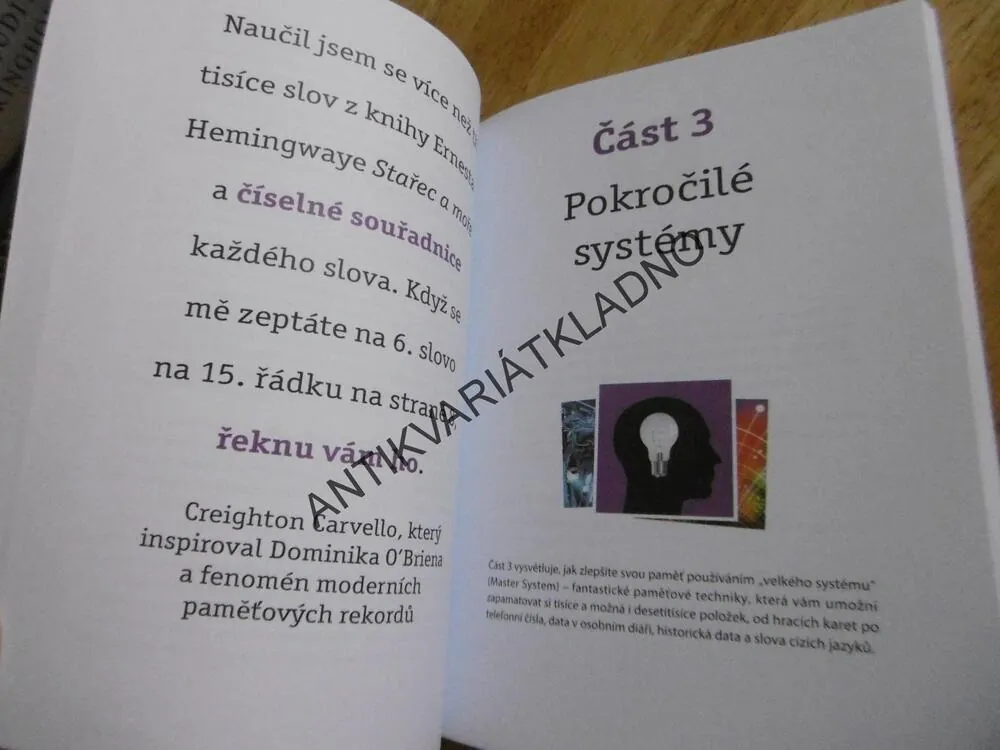 TRÉNINK PAMĚTI, TONY BUZAN