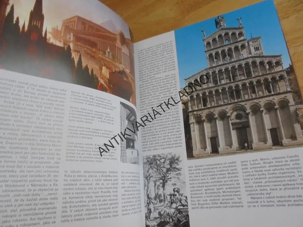 DĚJINY ARCHITEKTURY, HISTORIE, ARCHITEKTURA, **an