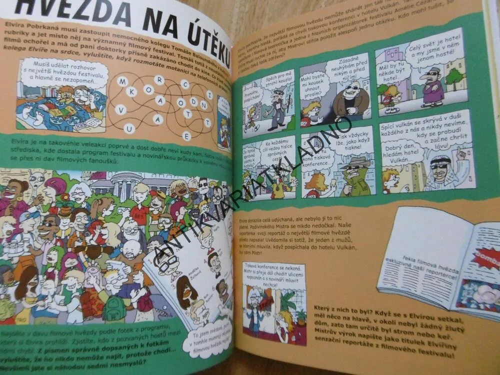 SENZAČNÍ REPORTÁŽE ELVÍRY POBRKANÉ, MATEŘÍDOUŠKA, **an