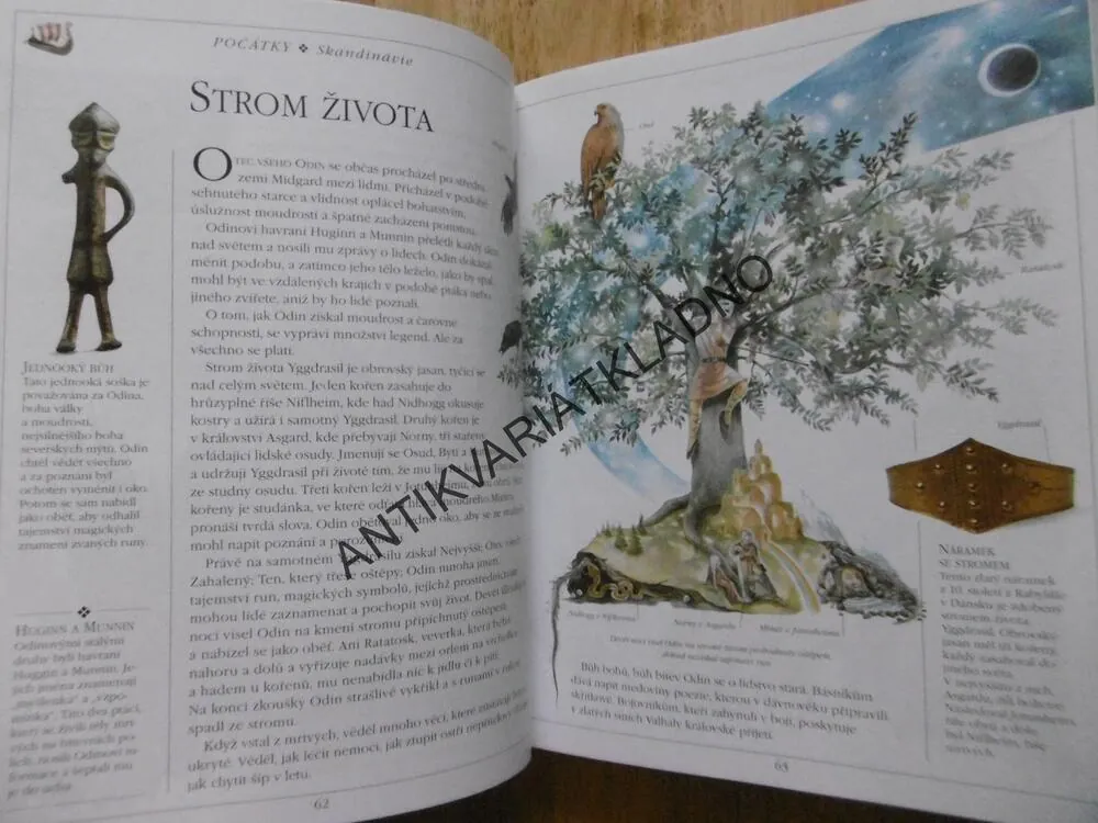 ILUSTROVANÁ KNIHA MÝTŮ, PPOHÁDEK A DOBRODRUŽNÝCH PŘÍBĚHŮ, **an