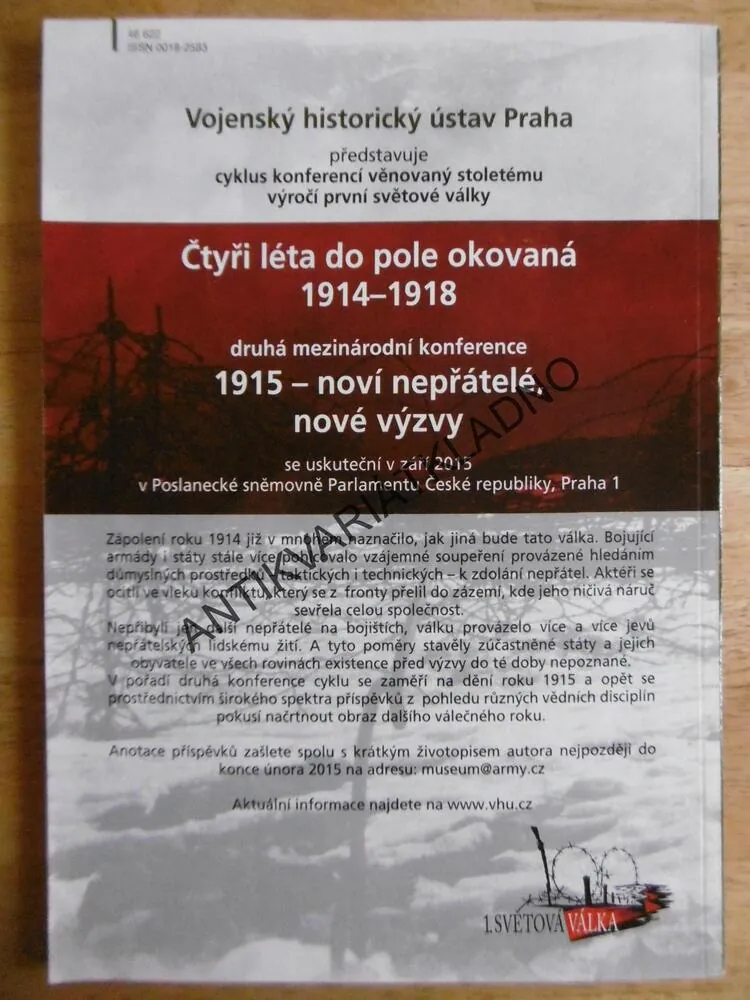 HISTORIE A VOJENSTVÍ 4, 4/2014, PEVNOST, LETECKÁ BITVA, PALEOLYTY,