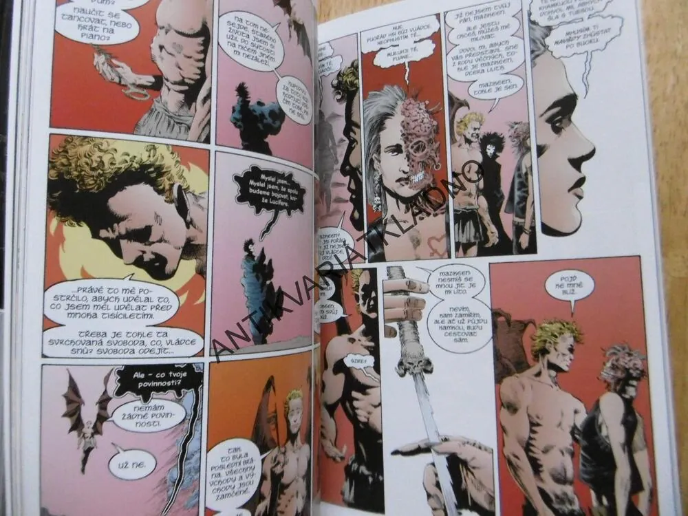 SANDMAN, UDOLÍ MLH, 4.., NEIL GAIMAN, KOMIKS VERTIGO, **an
