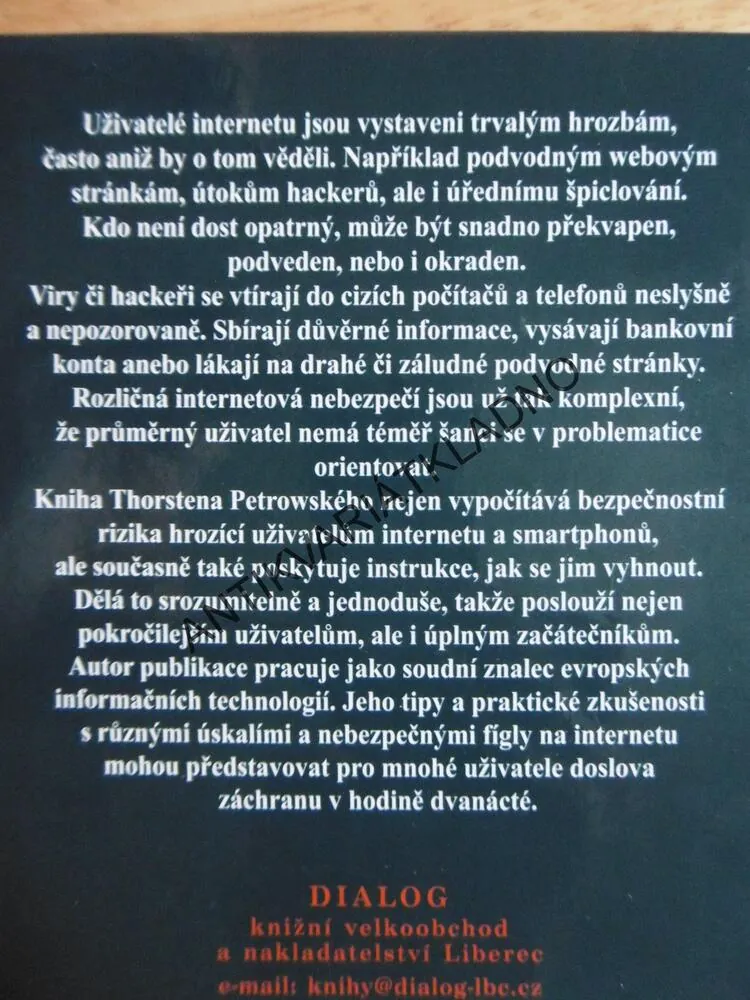 BEZPEČÍ NA INTERNETU PRO VŠECHNY, PETROWSKI, **an