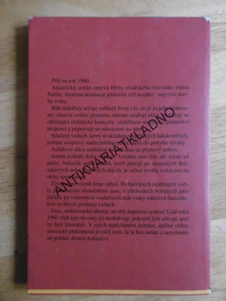 PAŘÍŽ VE 20.STOLETÍ, JULES VERNE, 1995 **an